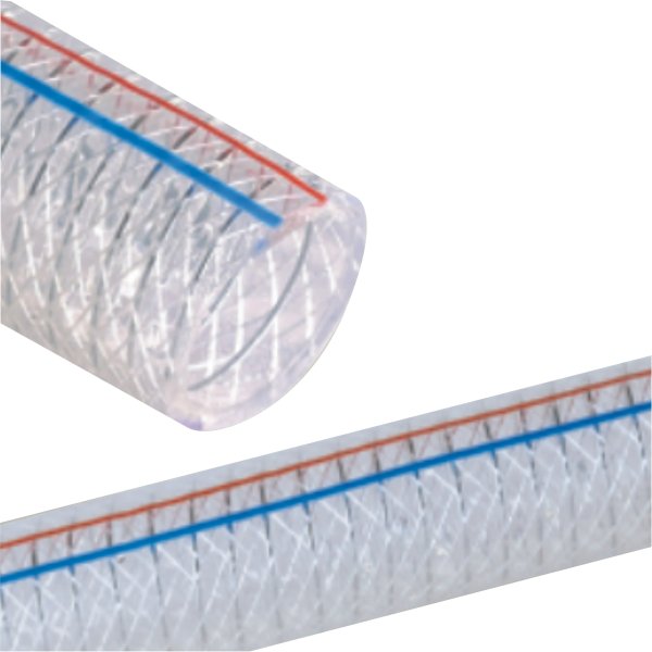 PVC fiber and steel wire reinforced hose