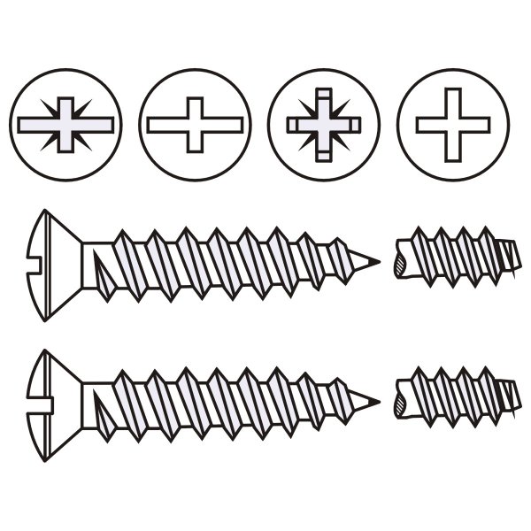 OVAL COUNTERSUNK HEAD SCREW