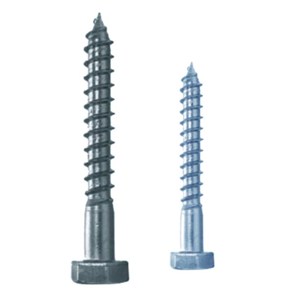 HEX HEAD WOOD SCREWS