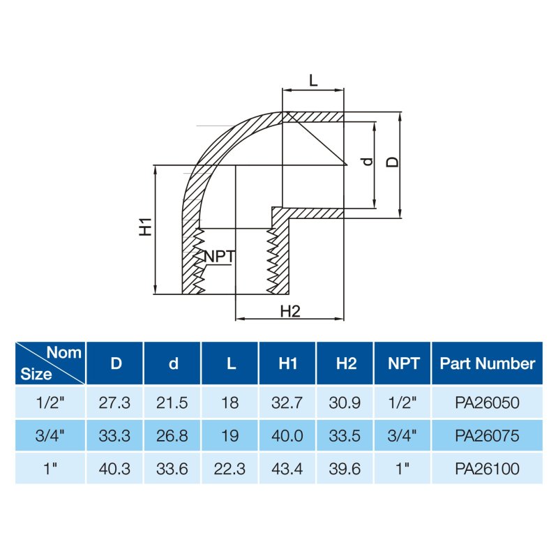 90 DEG ELBOW FEMALE-2