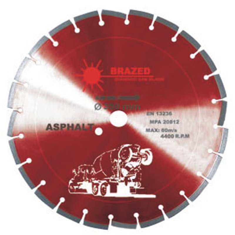 BRAZED DIAMOND SAW BLADE