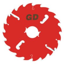 T..T. SAW BLADE WITH ANTI-KICK BACK DESIGN