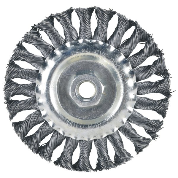 WHEEL BRUSH, KNOTTED