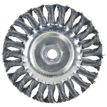 WHEEL BRUSH, KNOTTED