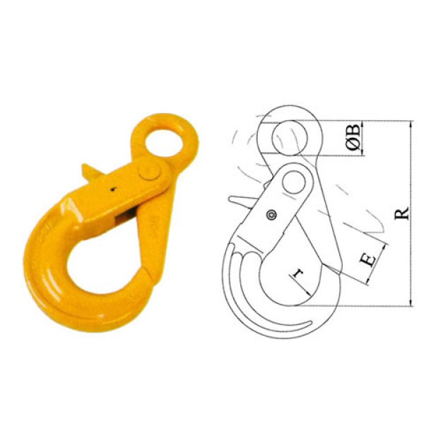 Eye Hooks Series With Positive Locking Latches