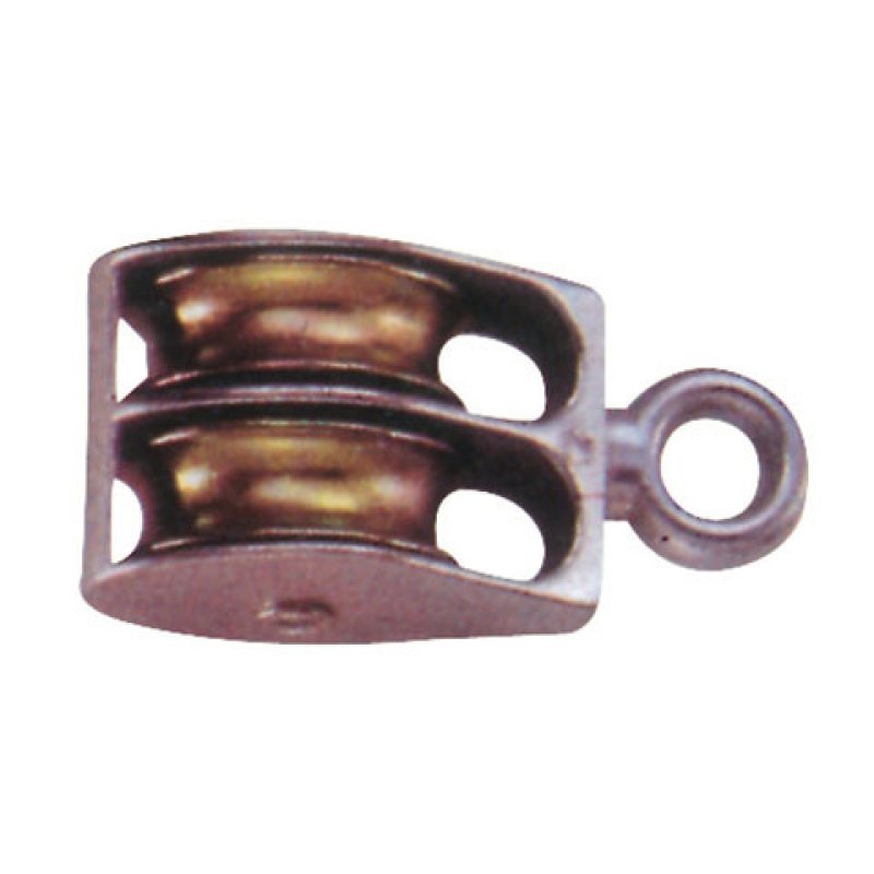 Die Casting Double Pulley, Zinc Alloy, Zince Plated