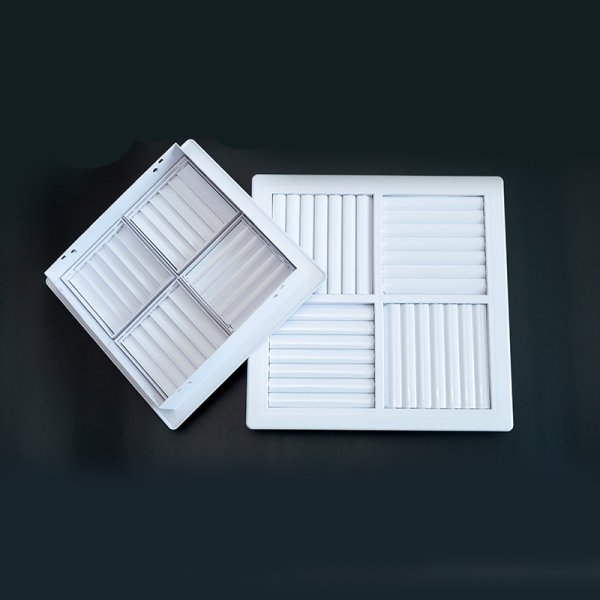 Plastic combined adjustable air vent
