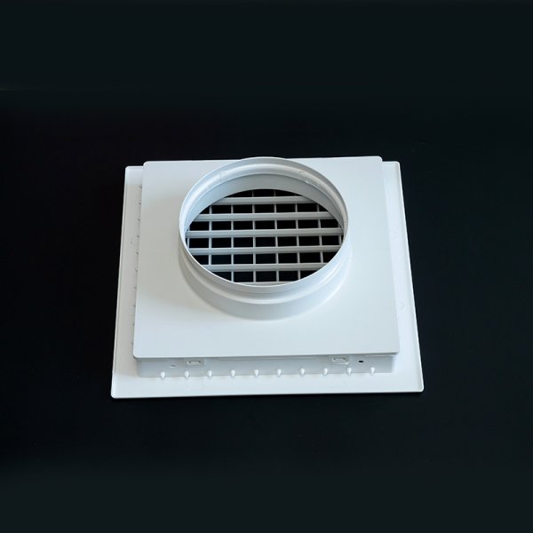 Plastic double-layer louver diffuser