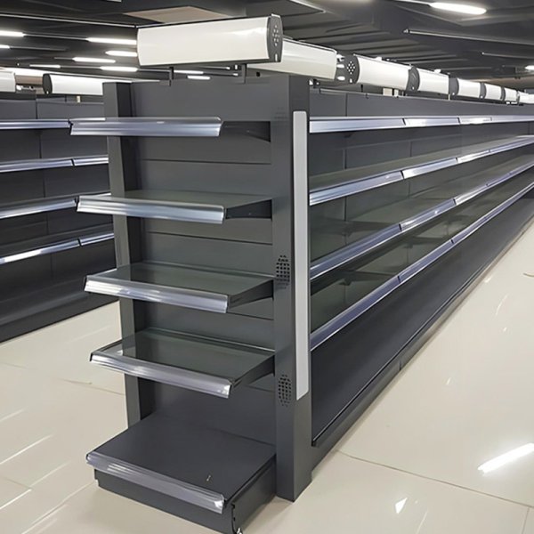 Supermarket shelves