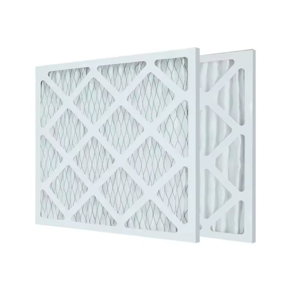 Eayvent Cross-border Hot Sale HVAC Furnace Air Filter MERV8 Dense Weave Folding Primary Effect Paper Frame Filter