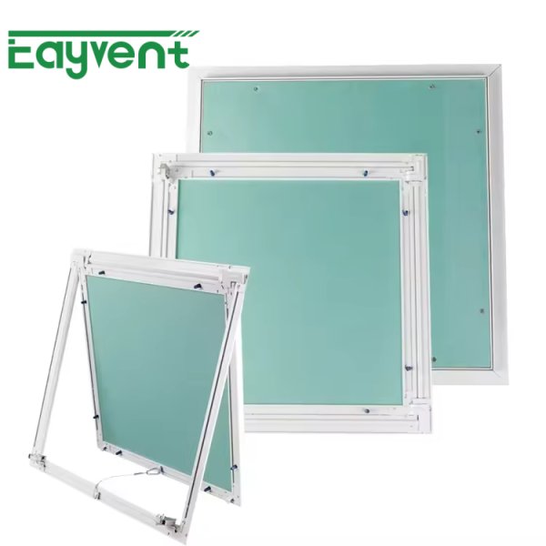 Invisible Aluminum Gypsum Board Access Panel with Moisture Resistant Green Board - Flush Drywall Maintenance Hatch