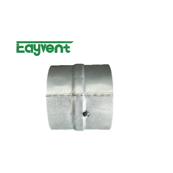 Gravity flap design blocks backflow, smoke and odors – durable galvanized round vent for exhaust ducts