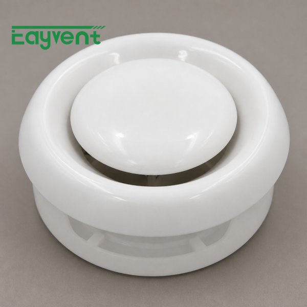 Wholesale Imitation Porcelain Plastic Air Vent Grille — OEM Custom Round HVAC Air Outlet for Projects