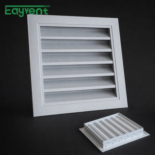 Aluminum Alloy Rainproof Louver for Fresh Air & Return Air Ventilation