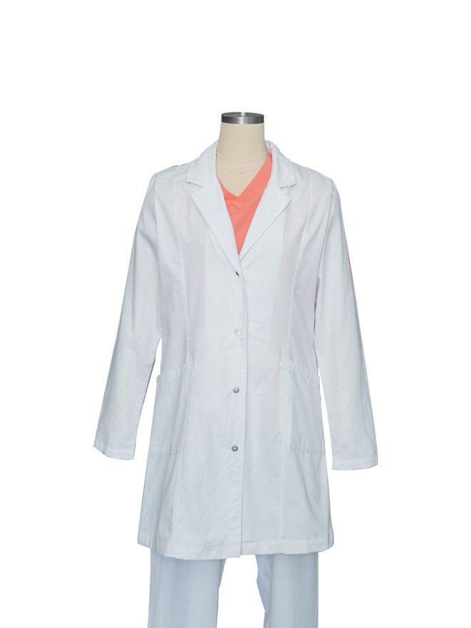 Lapel Collar Lab Coat