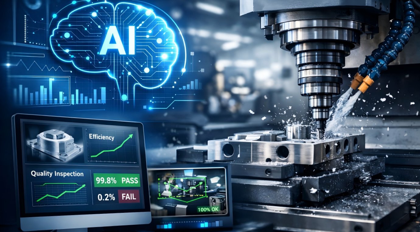 How AI Improves Efficiency and Quality in Metal Parts Manufacturing