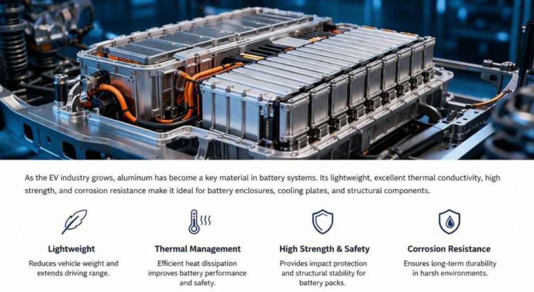 Aluminum Components for Battery Systems: Powering the Future of Electric Vehicles