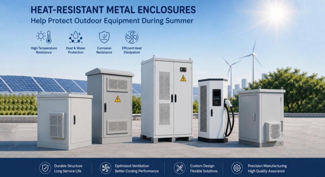 Heat-Resistant Metal Enclosures Help Protect Outdoor Equipment During Summer