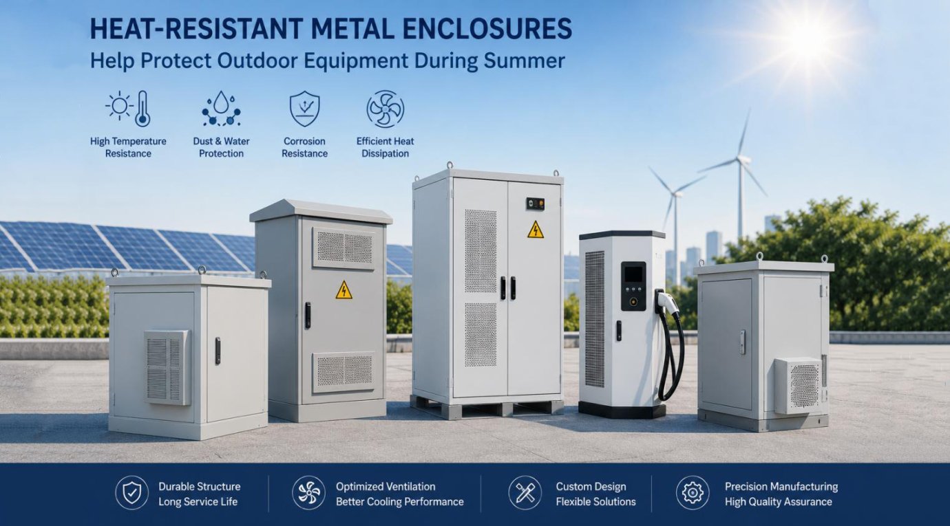 Heat-Resistant Metal Enclosures Help Protect Outdoor Equipment During Summer