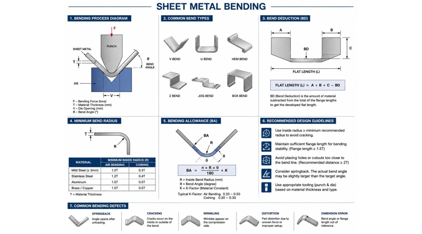 Common Sheet Metal Bending Problems and How to Avoid Them