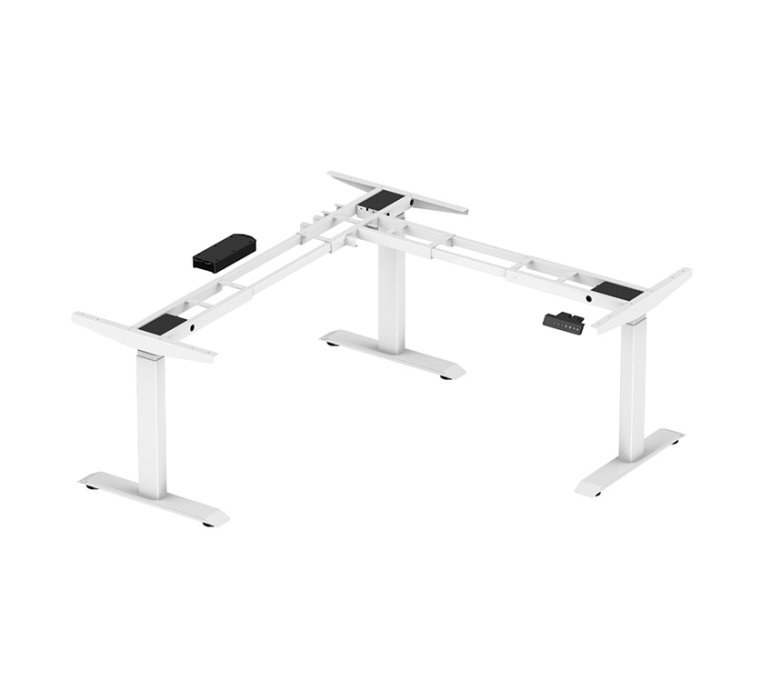 Esquina de tubo plano 90° (3 secciones)-09 -C103W