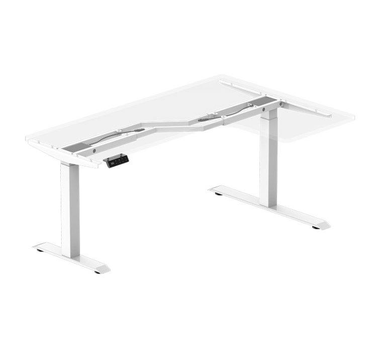 Motor doble, tubo cuadrado grande, dos secciones, instalación recta, simple, 90 grados - 08A-C202W