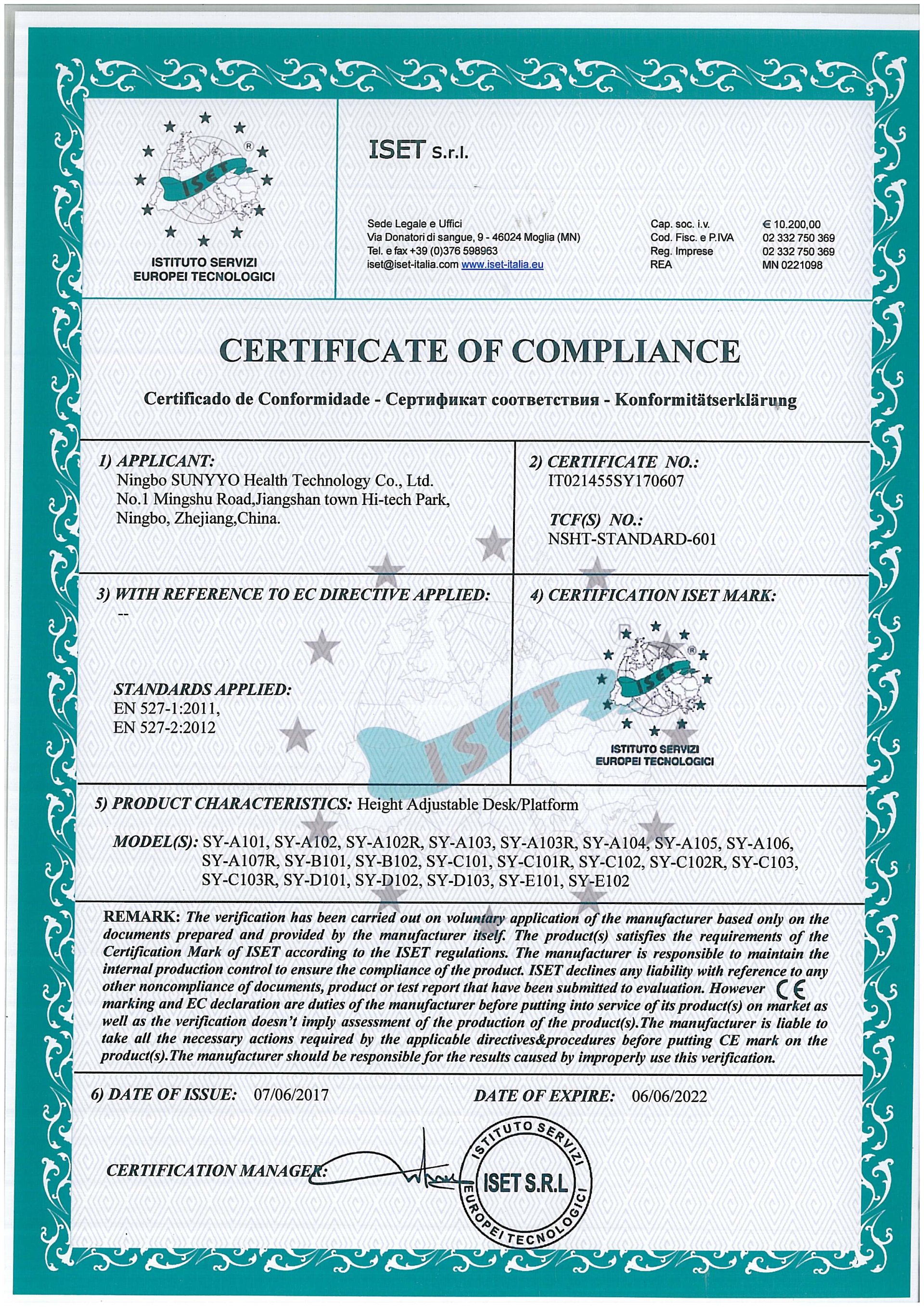 Certificate 6