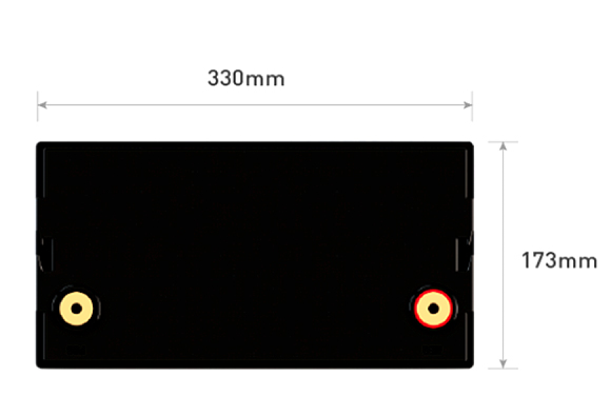 Haicen 12V132/150/165Ah Group 31S LiFePO4 Deep Cycle Battery for RV and Marine 