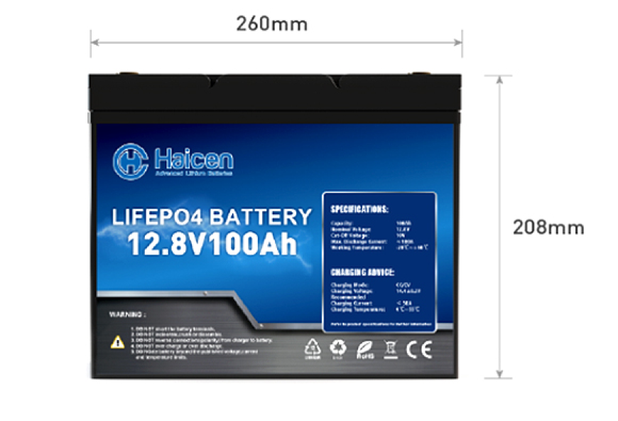 Haicen group 24- 48V30Ah LiFePO4 Lithium Battery for RV, Solar Systems, Marine and replacement of lead-acid battery