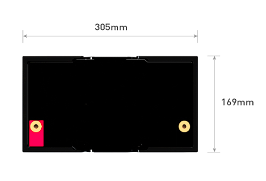 Haicen Power 48V35Ah Group 27 LiFePO4 Battery for RVs, Solar Systems and Marine 