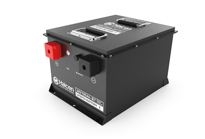 Haicen Power 48V105Ah HC48105-A LiFePO4 Lithium Battery for Golf Carts