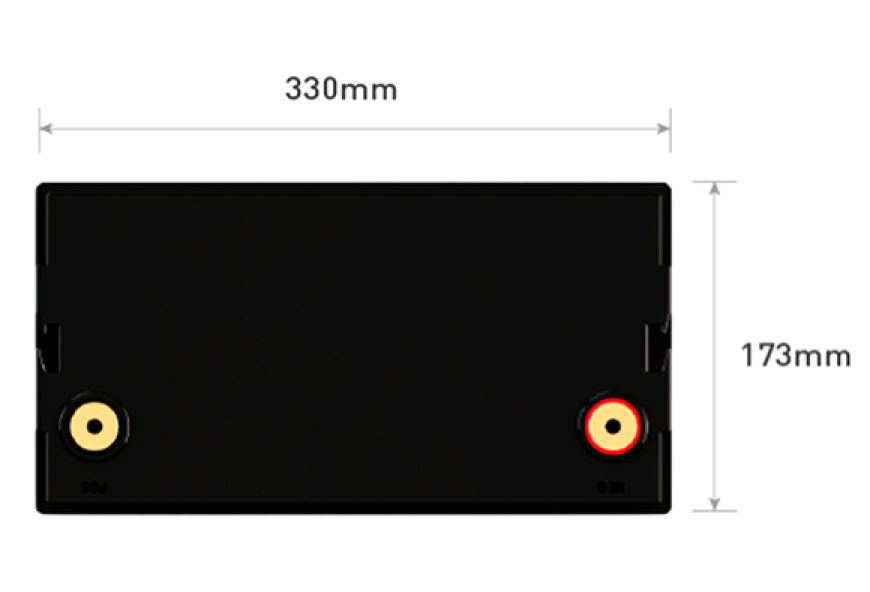 Haicen Power 48V40Ah Group 31 LiFePO4 Battery for RVs, Solar Systems and Marine 