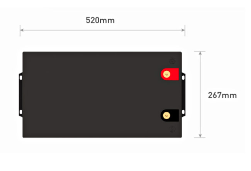 Haicen Power G8D Series-48V105Ah Smart LiFePO4 Lithium Battery for Golf Carts