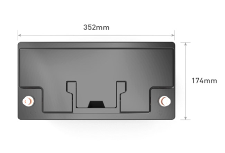 Haicen 352S -12V106Ah Prismatic Lithium Batteries for Marine and replacement of lead-acid battery