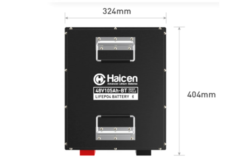 Haicen Power 48V105Ah-A Series Smart LiFePO4 Battery for Golf Carts