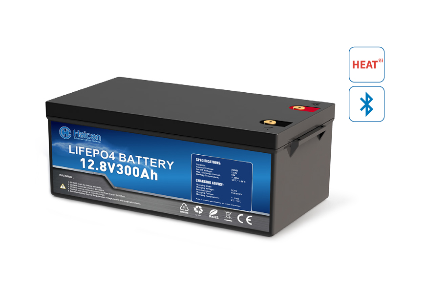 Haicen Power 12V350/380Ah G8DS LiFePO4 Battery for RV, Solar Systems, Marine 