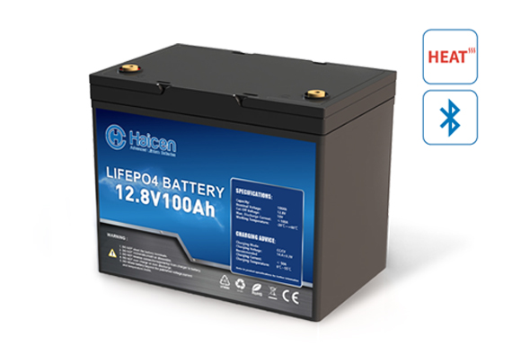 HCG24S Series-12V100/120/135Ah Smart LiFePO4 Lithium Battery
