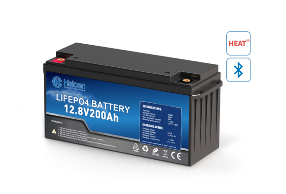 12.8V200Ah Deep Cycle Lithium Battery
