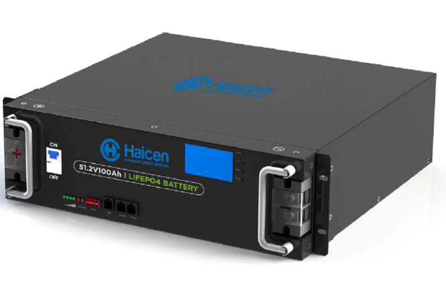 Haicen 48V100Ah Solid State Battery for RVs, Marine and replacement of lead-acid battery