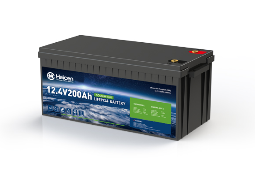 Haicen G4D 12V200Ah Sodium-ion Battery for RVs, Solar Systems, Marine 