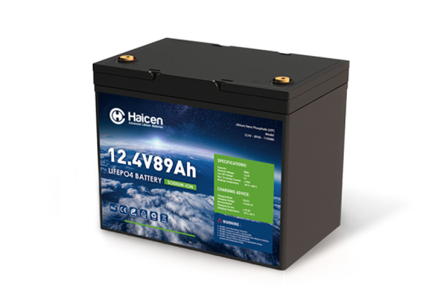 Haicen Group 24 12V89Ah Sodium-ion Battery for Marine and replacement of lead-acid battery