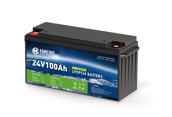 24V100Ah Deep Cycle Lithium Battery