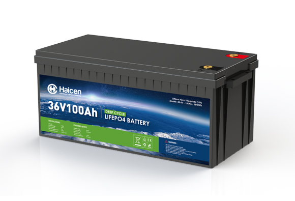 36V100Ah Deep Cycle Lithium Battery