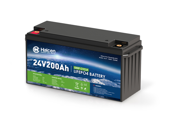 24V200Ah Deep Cycle Lithium Battery