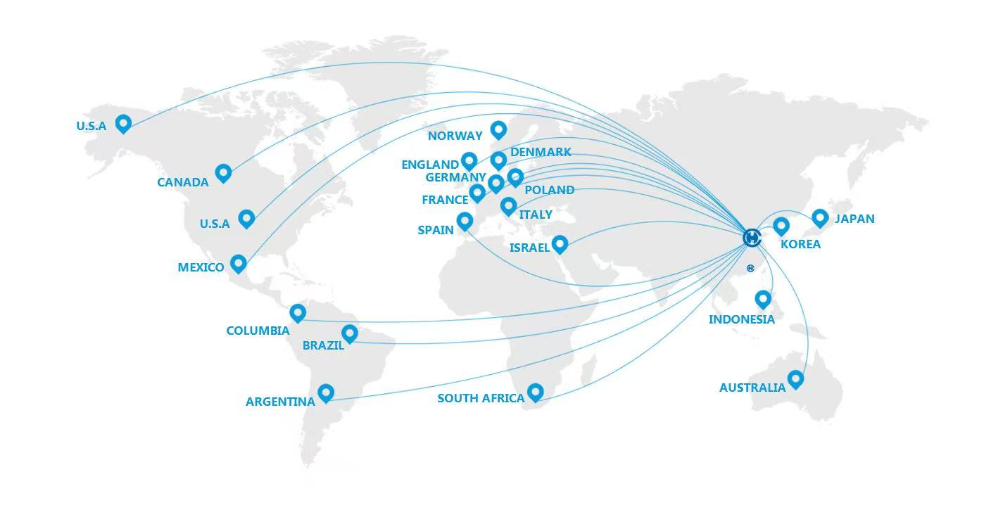 Haice Power Service Network worldwide
