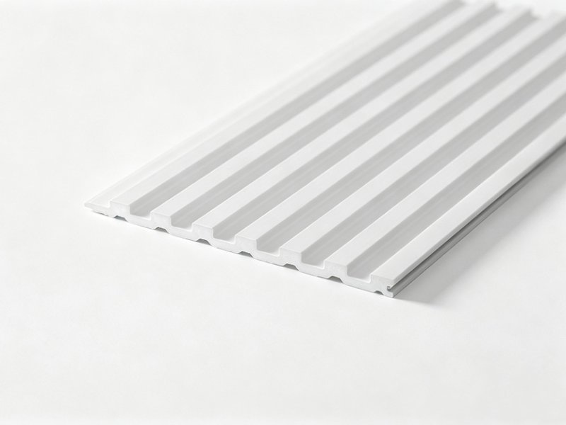 Fluted Wall Panels-Solid Batten Wall Panels-Pure White-150×2800