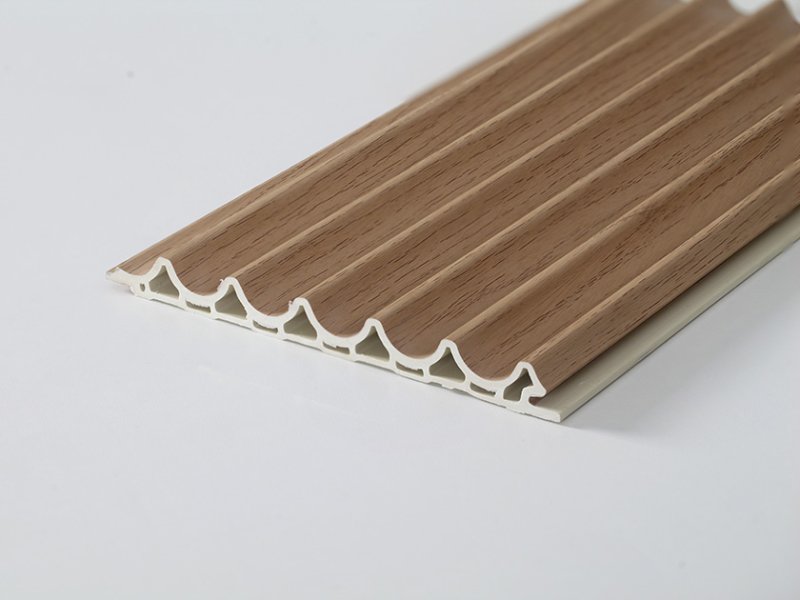Fluted Wall Panels-Waved Wall Panels-Pecan-2800×159