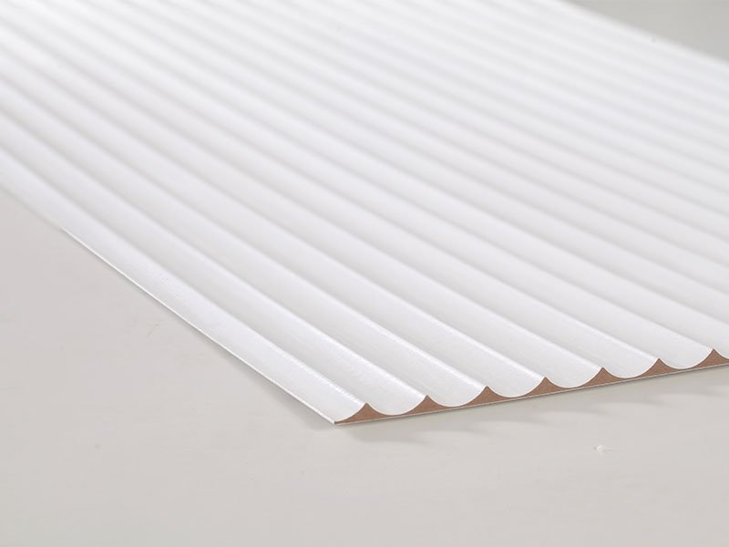 Flexible Timber Wall Panels-Flexible White Primed-Wave 30-2700×600