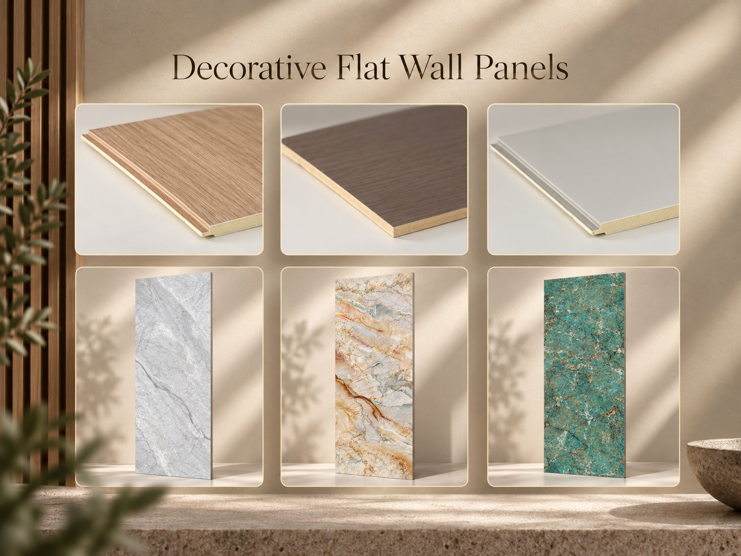 Decorative Flat Wall Panels