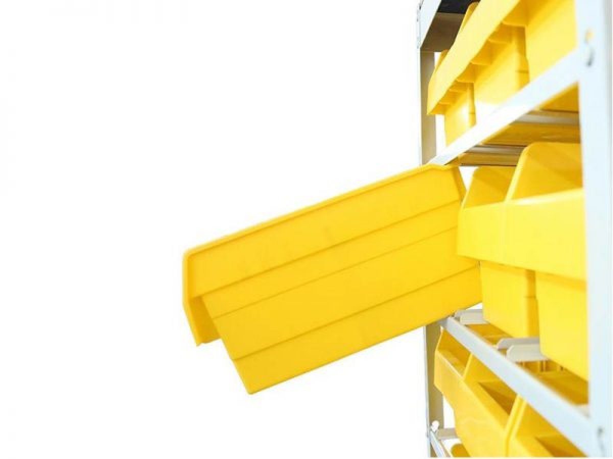 Steel Shelving With Shelfull Bins LSR2816-4220	 (1216)